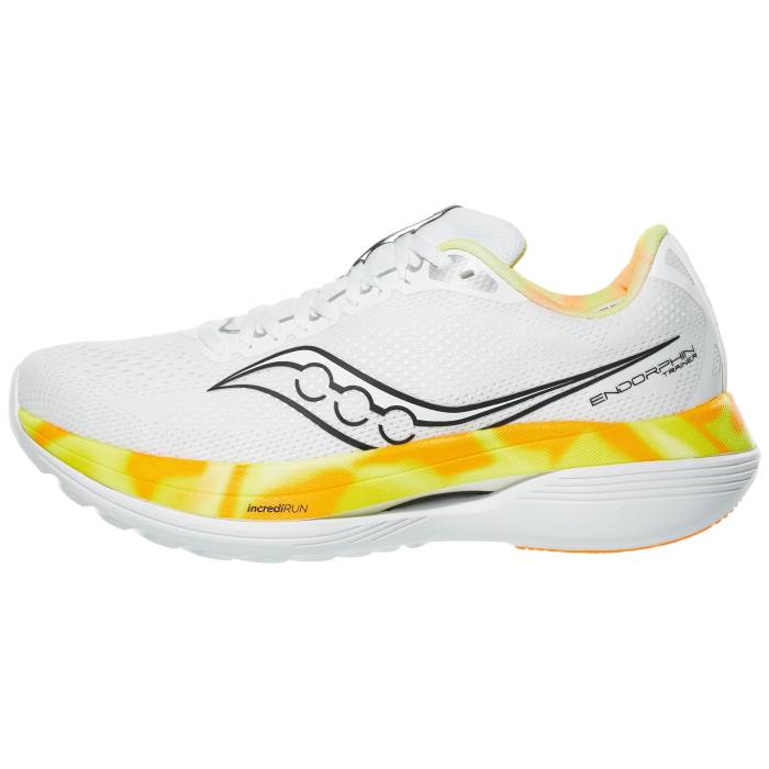 【★百貨店SALE★6/11真夜中2時迄】サッカニー Saucony 【 Endorphin Trainer Men White/Black 】 調教師 メンズ 白いこと 白いこと 黒いこと 黒いこと