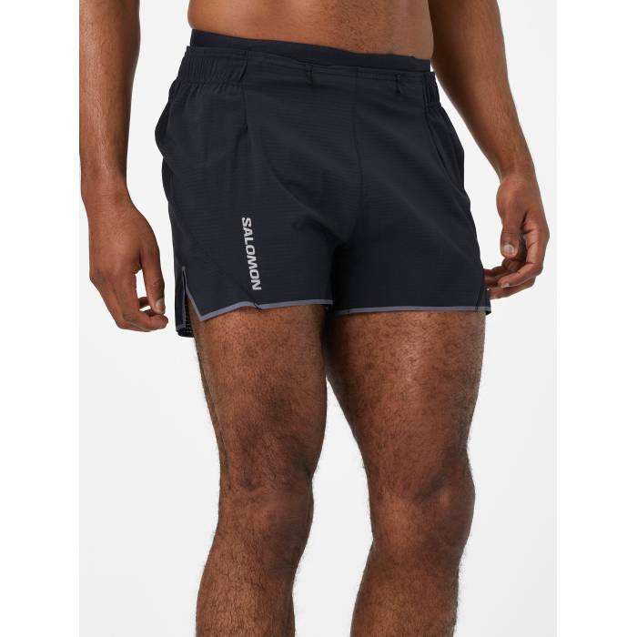 【★百貨店SALE★6/11十二時2時迄】サロモン Salomon 【 Men\u0027s Sense Aero 3\" Short Men Deep Black 】 メンズ メンズ ディープ 黒いこと 黒いこと"