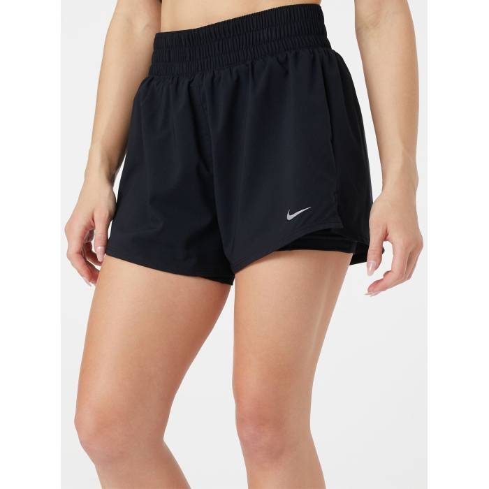 ナイキ Nike 【 Women's Dri-Fit One High Rise 2In1 3" Short Women Black 】 レディース ドライフィット ハイ ライズ レディース 黒色 ブラック|スニケス