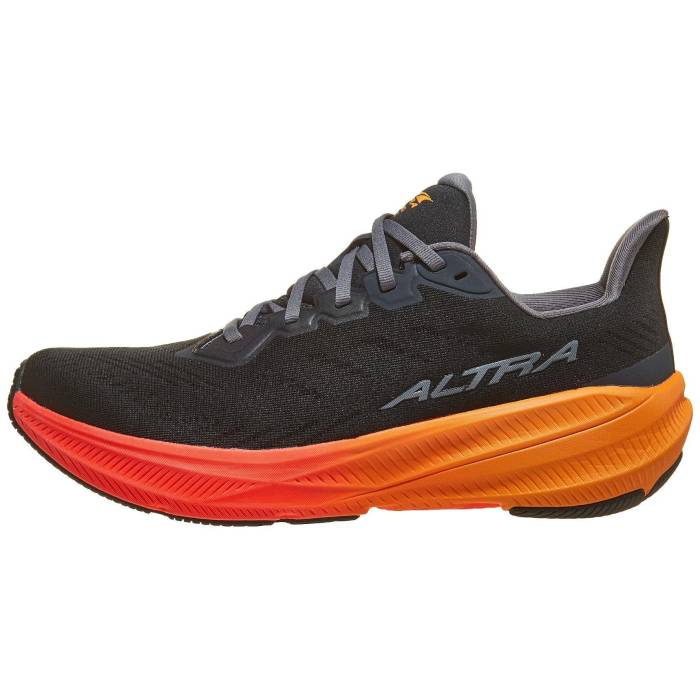 Altra 【 Experience Flow 2 Men Black/Orange 】 見聞き 流動受け答え メンズ 黒いこと 黒いこと orange 橙・オレンジ色 シューズ-メンズシューズ-スポーツ・アウトドア