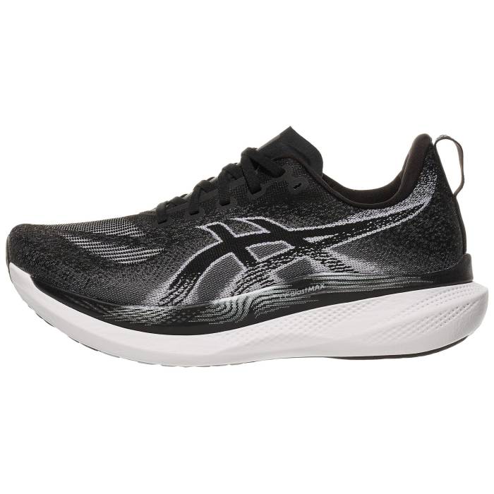 アシックス Asics 【 Glideride Max 2 Men Black/White 】 マックス メンズ 黒色 ブラック 白色 ホワイト