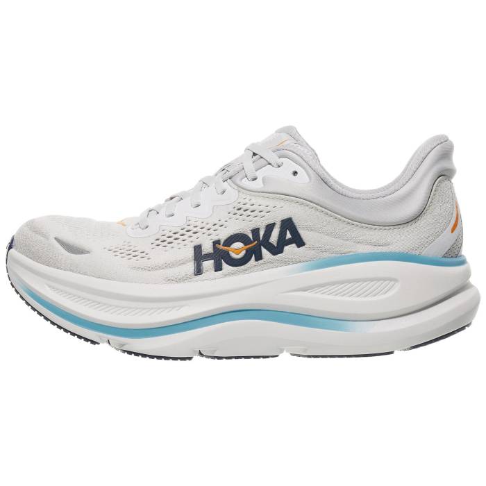 【★百貨店SALE★6/11真夜中2時迄】Hoka 【 Bondi 9 Men Stardust/Cosmic Grey 】 メンズ 薄墨色 薄墨色