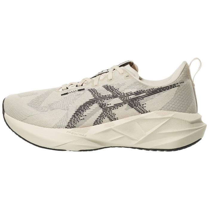 アシックス Asics 【 Novablast 5 Men Oatmeal/Black 】 メンズ 黒色 ブラック