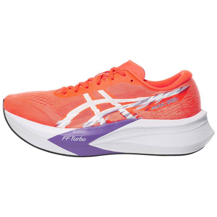 【★百貨店SALE★6/11十二時2時迄】アシックス Asics 【 Magic Speed 4 Men Flash Red/White 】 神通力 Speed す早さ メンズ Red 赤・赤いこと 白いこと 白いこと
