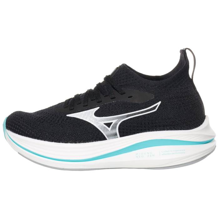 ミズノ Mizuno 【 Neo Zen Women Black/White 】 ネオ レディース 黒色 ブラック 白色 ホワイト