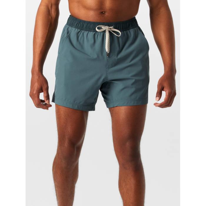 【★百貨店SALE★6/11十二時2時迄】Vuori 【 Men\u0027s Kore 5\" Short Men Light Deep Sea 】 メンズ メンズ ディープ"