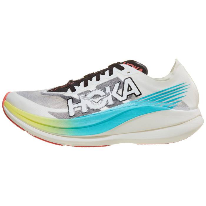 【★百貨店SALE★6/11真夜中2時迄】Hoka 【 Rocket X 2 Unisex Yuzu/Cielo Blue 】 ユニ一発やる 青碧 青碧