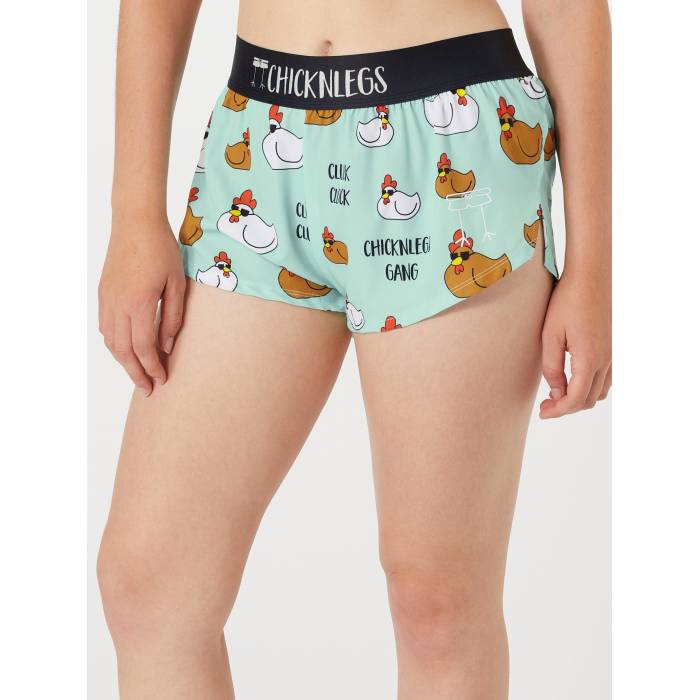 Chicknlegs 【 Women's Swaggy Chickns 1.5" Split Shorts Women Swaggy Chickns 】 レディース ショーツ レディース|スニケス