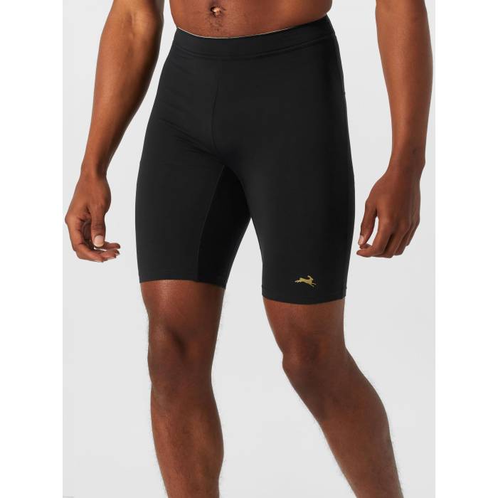 Tracksmith 【 Men\u0027s Turnover Half Tight Men Black 】 メンズ 二分の一 メンズ 黒いこと 黒いこと