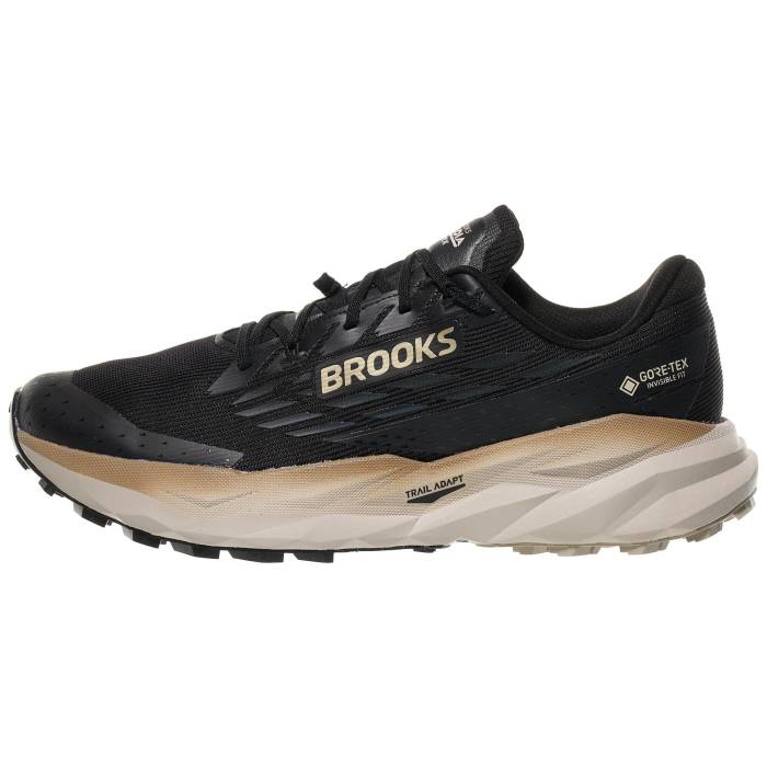 【★百貨店SALE★6/11真夜中2時迄】ブルックス Brooks 【 Cascadia 19 Gtx Men Black/Ebony/Chateau 】 メンズ 黒いこと 黒いこと
