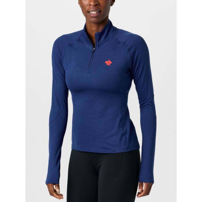 Rabbit 【 Women's Layer One Zip Women Navy Peony 】 レディース レディース 紺色 ネイビー|スニケス