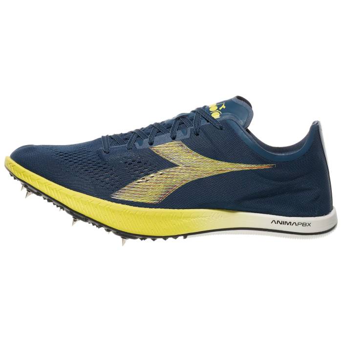 ディアドラ Diadora 【 Mezzofondo Spikes Unisex Dark Denim/Sulphur 】 ユニ一発やる ジーンズ