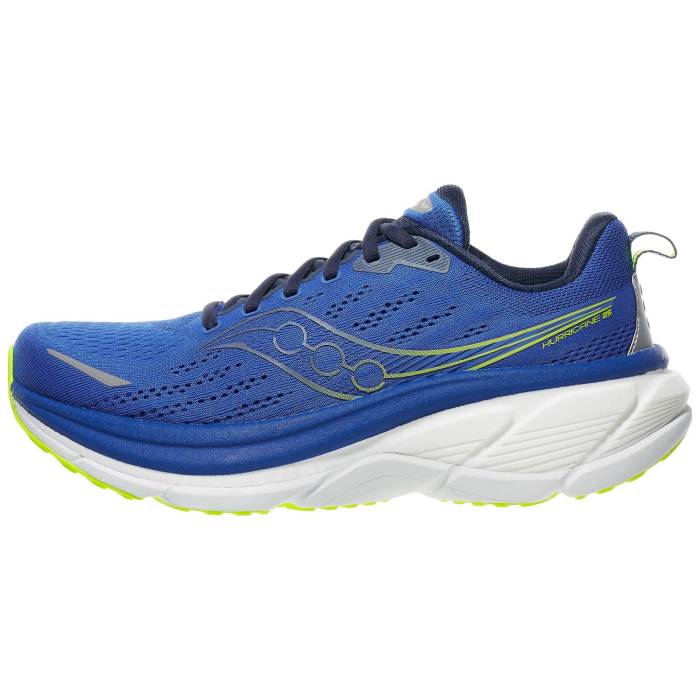サッカニー Saucony 【 Hurricane 25 Men Lapis/Citron 】 ハリケーン メンズ