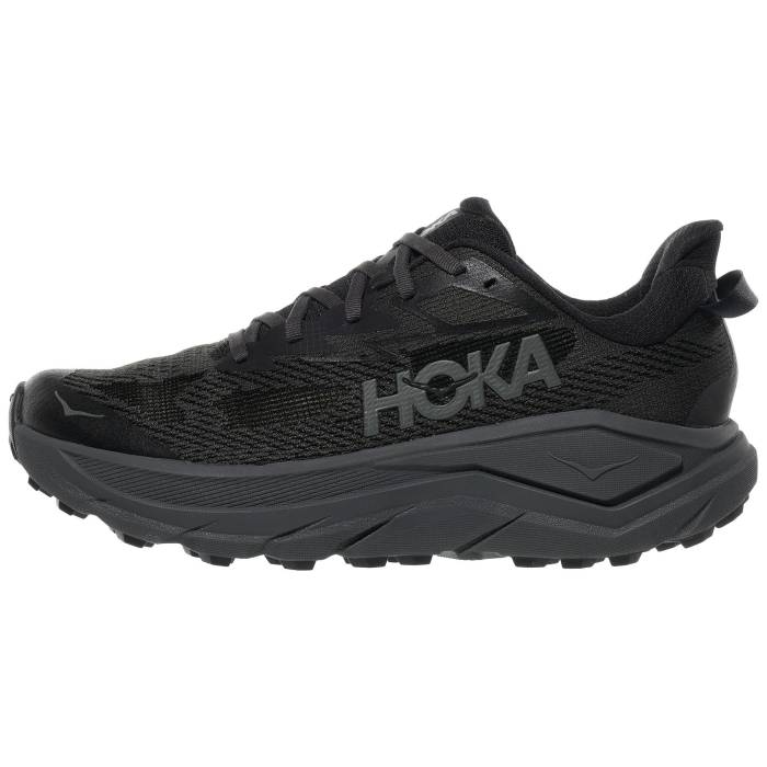 【★百貨店SALE★6/11十二時2時迄】Hoka 【 Challenger 8 Men Black/Outer Orbit 】 メンズ 黒いこと 黒いこと