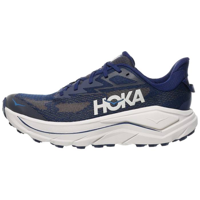 【★百貨店SALE★6/11十二時2時迄】Hoka 【 Challenger 8 Men Midnight Blue/Grout 】 メンズ 青み 青色
