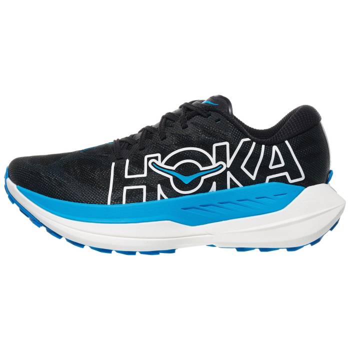 Hoka 【 Rocket X Trail Men Black/Skyward Blue 】 メンズ 黒いこと 黒いこと 青み 青色