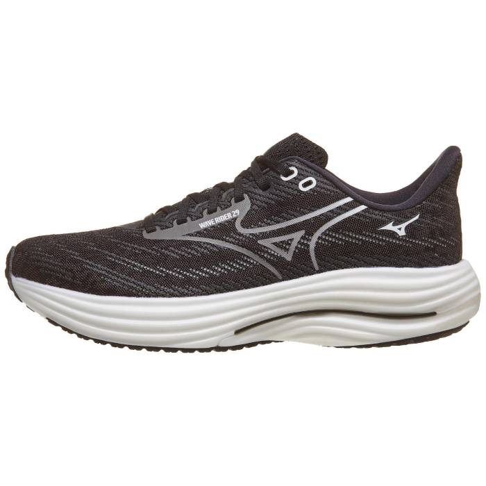 【★百貨店SALE★6/11十二時2時迄】ミズノ Mizuno 【 Wave Rider 29 Men Black Sand/Quiet Shade 】 Wave ウェーブ・ウェイブ メンズ 黒いこと 黒いこと 砂色・沙子