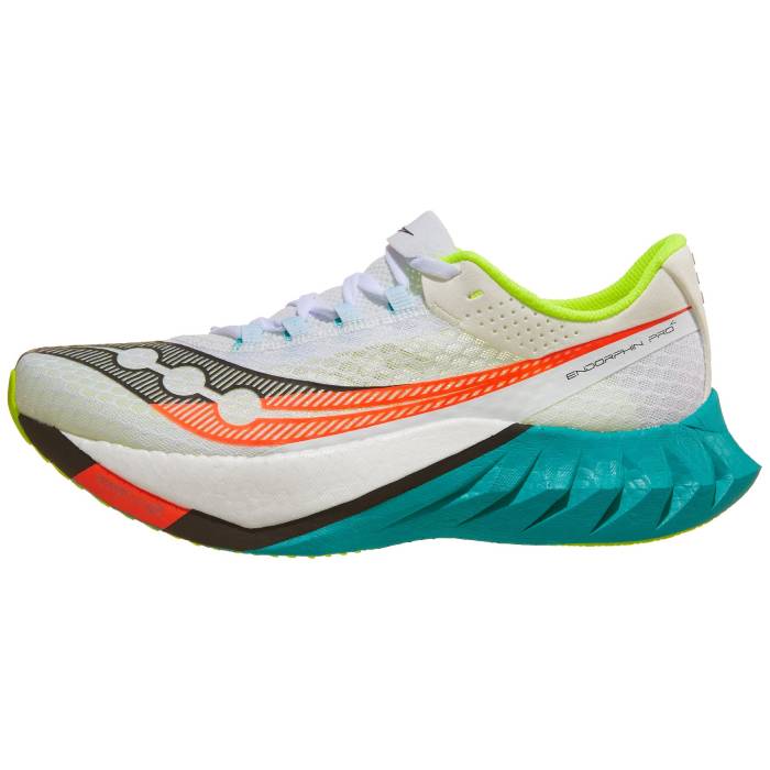 サッカニー Saucony 【 Endorphin Pro 4 Men White/Mutant 】 労働者階級 メンズ 白いこと 白いこと