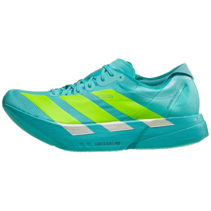 アディダス Adidas 【 Adizero Adios Pro 4 Men Flash Aqua/Lucid 】 アディゼロ アディオス プロ メンズ アクア