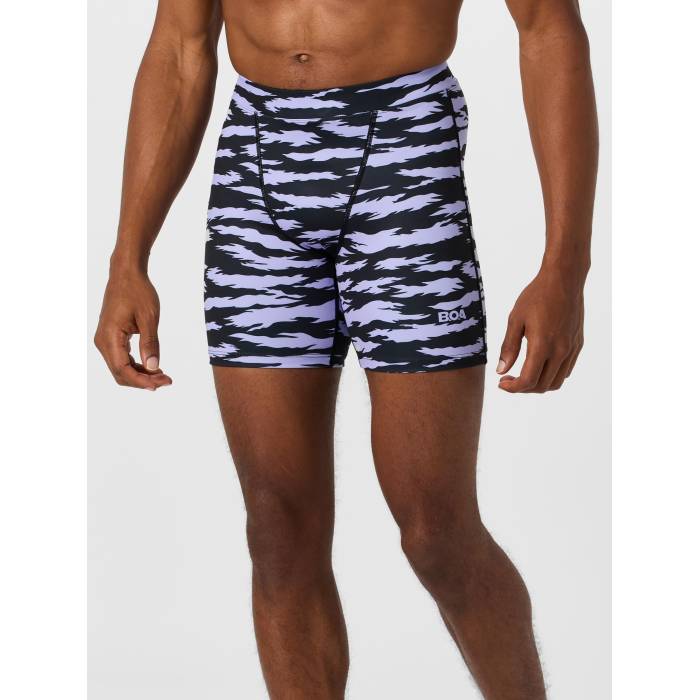 Boa 【 Men\u0027s Constrictor 7\" Half Tight Men Prp/Blk 】 メンズ 二分の一 メンズ"