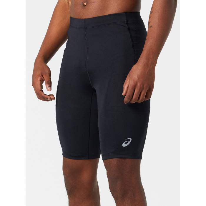 アシックス Asics 【 Men's Run Road Sprinter Half Tight Men Performance Black 】 メンズ ラン ハーフ メンズ パフォーマンス 黒色 ブラック