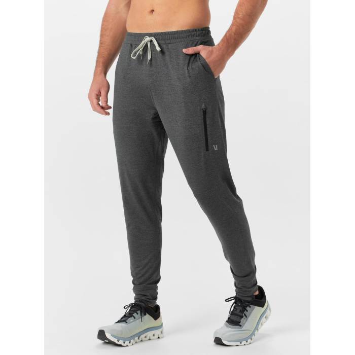 【★百貨店SALE★6/11真夜中2時迄】Vuori 【 Men\u0027s Sunday Performance Jogger Charcoal Heather Men Charcoal 】 メンズ 公演 ジョガーパンツ 暗灰色 heather ギョリュウモドキ メンズ 暗灰色