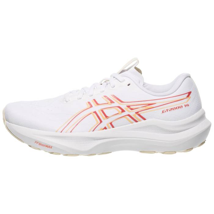 【★百貨店SALE★6/11十二時2時迄】アシックス Asics 【 Gt 2000 14 Women White/Dark Pink Clay 】 レディース 白いこと 白いこと pink サクラ色