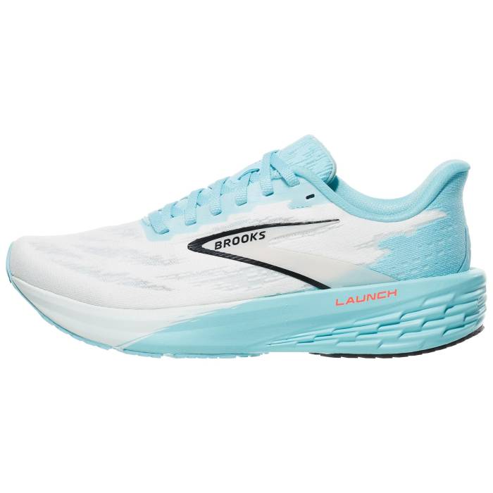 ブルックス Brooks 【 Launch 11 Women White/Atomizer/Pink Clay 】 レディース 白いこと 白いこと pink サクラ色