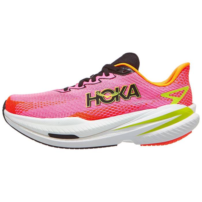 Hoka 【 Mach X 3 Women Neonrose/Neontangerine 】 レディース