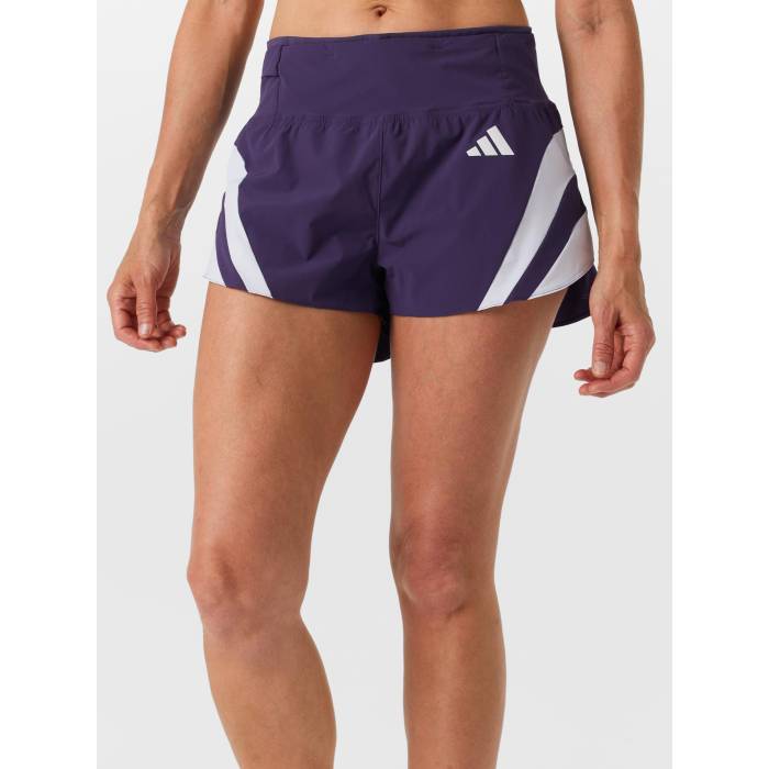 アディダス Adidas 【 Women's Adizero Nyc Running 2" Short Women Aurora Plum 】 レディース アディゼロ レディース｜スニケス