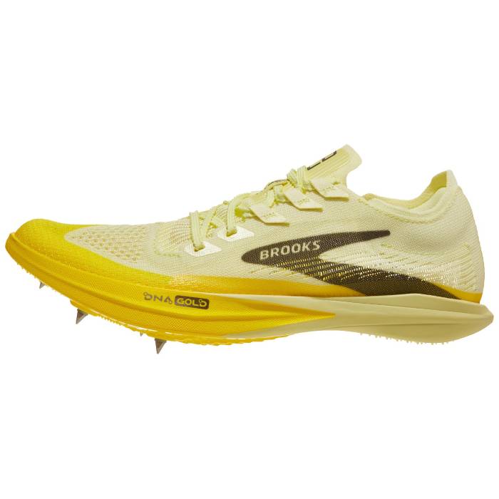 ブルックス Brooks 【 Hyperion Elite Ld 2 Spikes Unisex Lum/Yellow/Blk 】 エリート ユニセックス yellow 黄色・イエロー｜スニケス