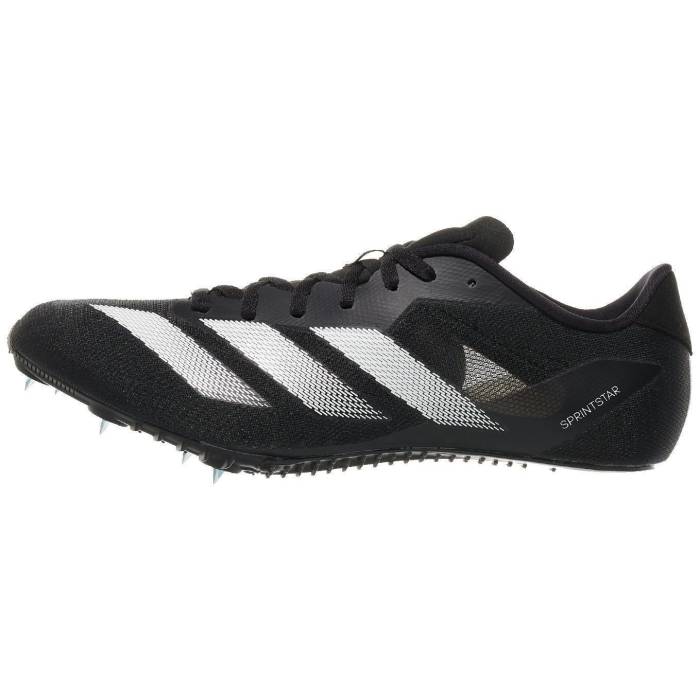 アディダス Adidas 【 Sprintstar Spikes Unisex Black/Met/White 】 ユニセックス 黒色 ブラック 白色 ホワイト|スニケス