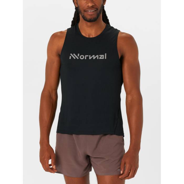【★百貨店SALE★6/11十二時2時迄】Nnormal 【 Men\u0027s Race Tank Men Black 】 メンズ 貯蔵タンクいの一番 メンズ 黒いこと 黒いこと