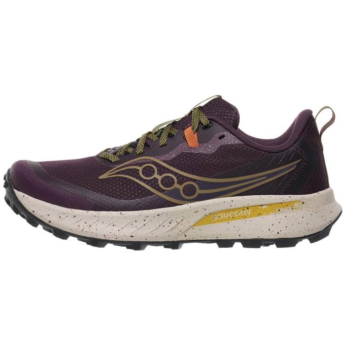 【★百貨店SALE★6/11真夜中2時迄】サッカニー Saucony 【 Peregrine 15 Men Wine/Kodiak 】 メンズ