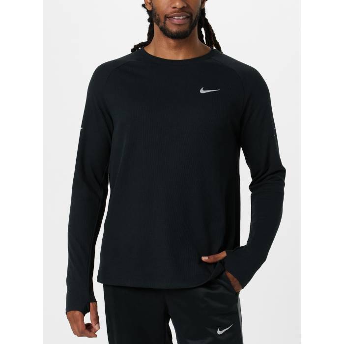 【★百貨店SALE★6/11十二時2時迄】ナイキ Nike 【 Men\u0027s Dri-Fit Adv Stride Waffle Crew Men Black 】 メンズ 素っ気ない填まる ワーヘル 労働者の一団 メンズ 黒いこと 黒いこと