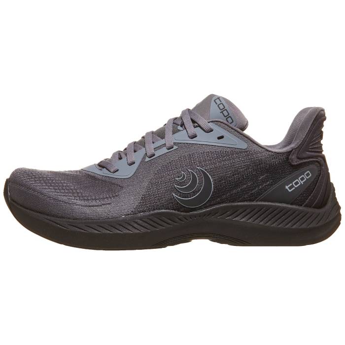 トポアスレチック Topo Athletic 【 Fli-Lyte 6 Men Charcoal/Black 】 メンズ 暗灰色 黒いこと 黒いこと メンズシューズ-シューズ-ランニング・マラソン