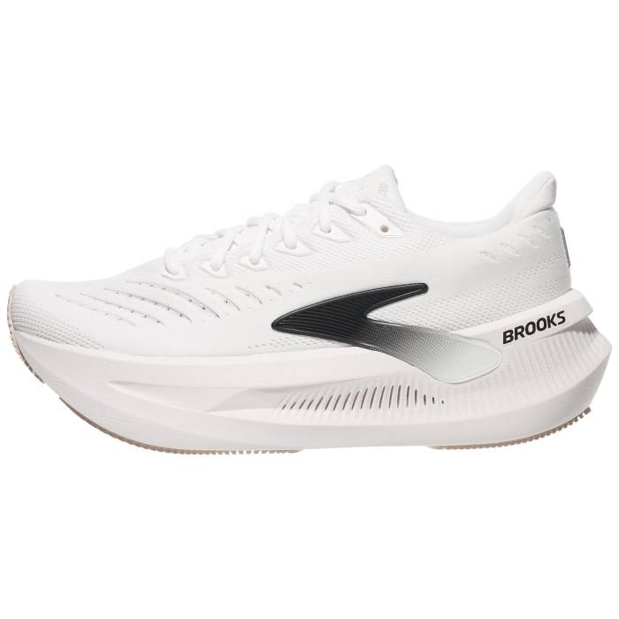 ブルックス Brooks 【 Glycerin Max 2 Men White/Blk/Chatea Gray 】 マックス メンズ 白いこと 白いこと gray 薄墨色・薄墨色・薄墨色