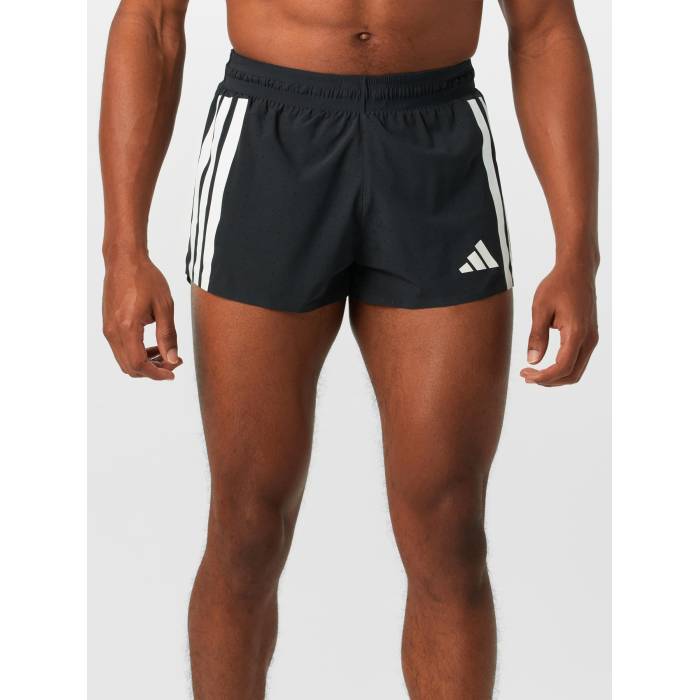 【★百貨店SALE★6/11十二時2時迄】アディダス Adidas 【 Men\u0027s Adizero 3\" Running Split Short Men Black 】 メンズ アディゼロ メンズ 黒いこと 黒いこと"