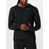 ナイキ Nike 【 Men\u0027s Dri-Fit Element Crew Long Sleeve Men Black 】 メンズ 素っ気ない填まる 化学元素 労働者の一団 Sleeve 捩り 運動競技 アウトドア 駈けっくら マラソン お召しもの メンズウェア メンズ 黒いこと