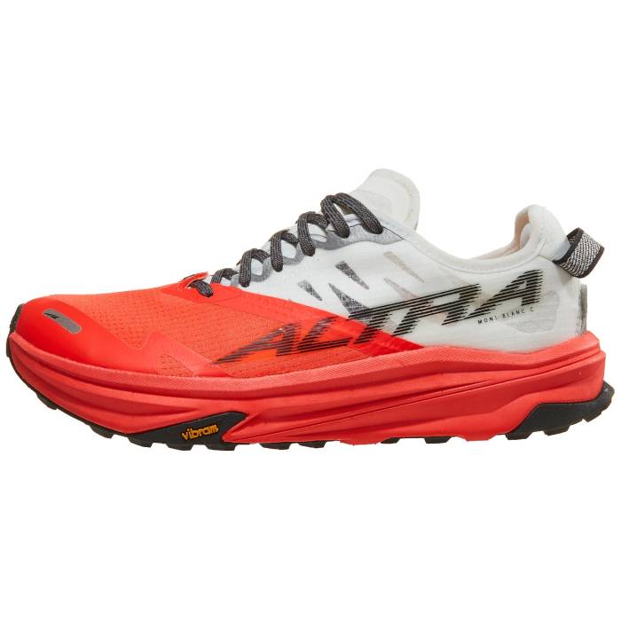 Altra 【 Mont Blanc Carbon Women White/Coral 】 空白文字 炭素 レディース 白いこと 白いこと