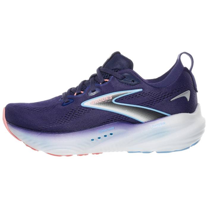 【★百貨店SALE★6/11真夜中2時迄】ブルックス Brooks 【 Glycerin 22 Women Blue Ribbon/Peacoat 】 レディース 青碧 青碧