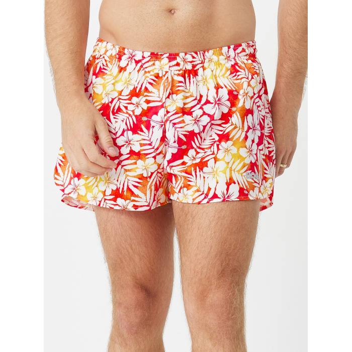 【★百貨店SALE★6/11十二時2時迄】Boa 【 Men\u0027s 3\" Half Split Short Aloha Hawaiian Men Aloha Hawaiian 】 メンズ 二分の一 アロハ メンズ アロハ"