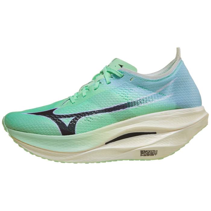【★百貨店SALE★6/11真夜中2時迄】ミズノ Mizuno 【 Wave Rebellion Pro 3 Unisex Neo Mint/Black 】 Wave ウェーブ・ウェイブ 労働者階級 ユニ一発やる ネオ 黒いこと 黒いこと