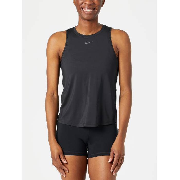 ナイキ Nike 【 Women's Dri-Fit One Classic Fitness Tank Women Black 】 レディース ドライフィット クラシック フィットネス タンクトップ レディース 黒色 ブラック|スニケス