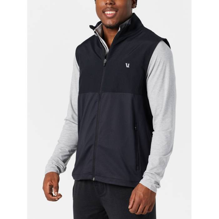 Vuori 【 Men's Sunday Element Vest Men Black 】 メンズ エレメント ベスト メンズ 黒色 ブラック