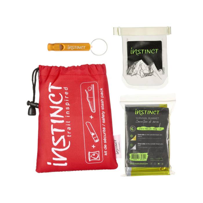 Instinct 【 Stash Pack Safety Kit Unisex Red 】 ユニセックス Red 赤・レッド