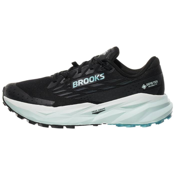 ブルックス Brooks 【 Cascadia 19 Gtx Women Black/Ebony/Blue 】 レディース 黒色 ブラック 青色 ブルー 38,545円