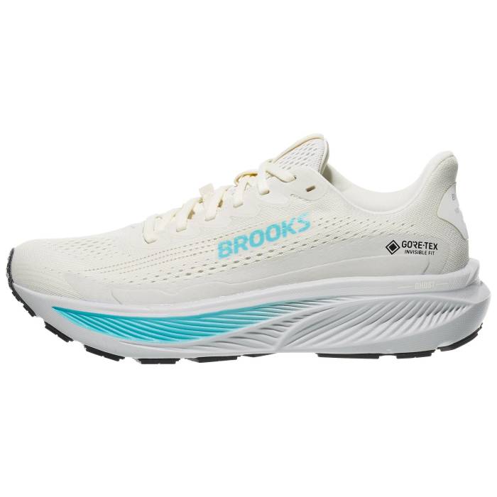 【★百貨店SALE★6/11真夜中2時迄】ブルックス Brooks 【 Ghost 17 Gtx Women Coconut/Oyster/Blue 】 レディース 青碧 青碧