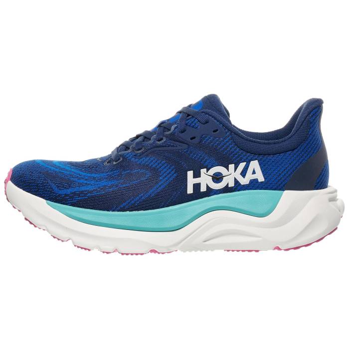 【★百貨店SALE★6/11十二時2時迄】Hoka 【 Arahi 8 Women Midnight Blue/Ultramarine 】 レディース 青み 青色