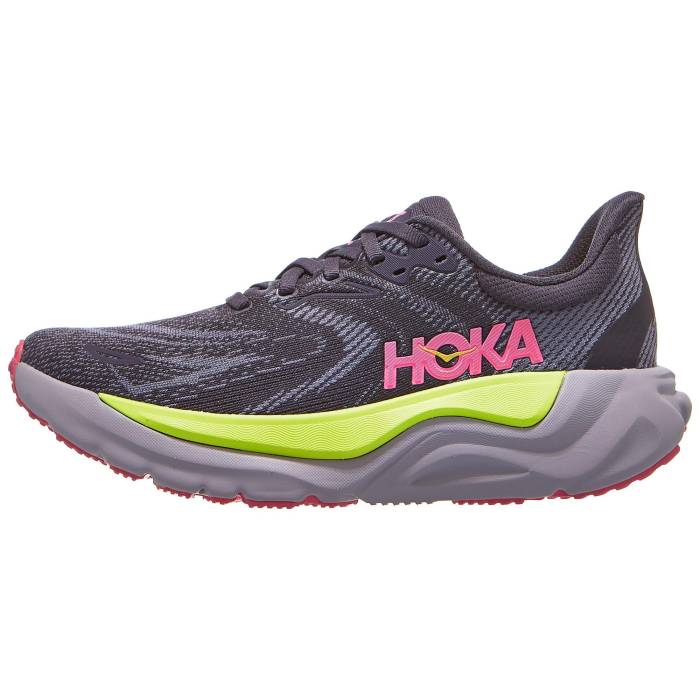 【★百貨店SALE★6/11真夜中2時迄】Hoka 【 Arahi 8 Women Charcoal Grey/Grey Skies 】 レディース 濃灰色 薄墨色 薄墨色